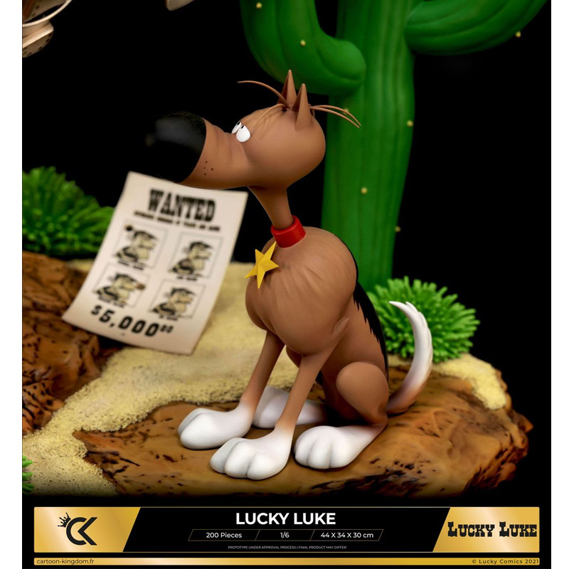 Lucky Luke Statue Resine Limitee 200 Exemplaires